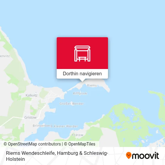 Riems Wendeschleife Karte