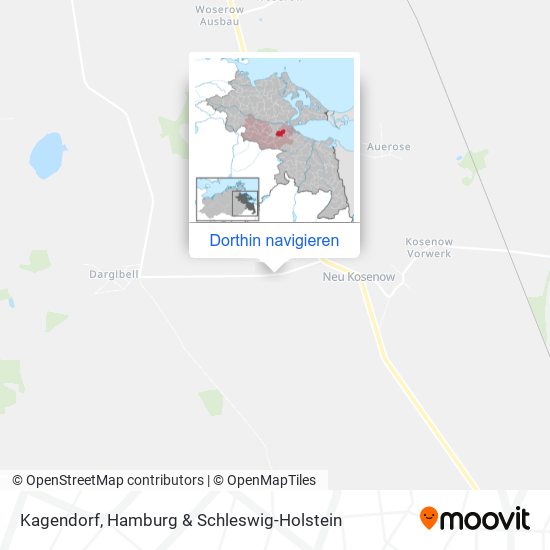 Kagendorf Karte