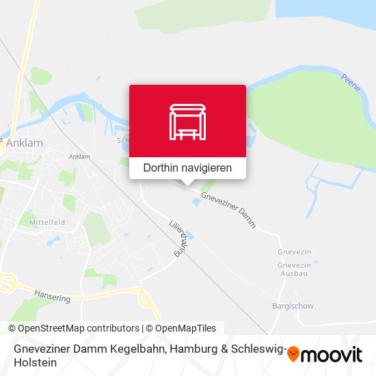 Gneveziner Damm Kegelbahn Karte