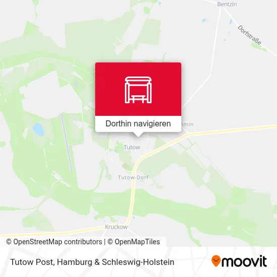 Tutow Post Karte