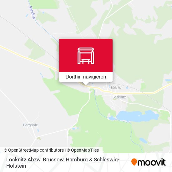 Löcknitz Abzw. Brüssow Karte