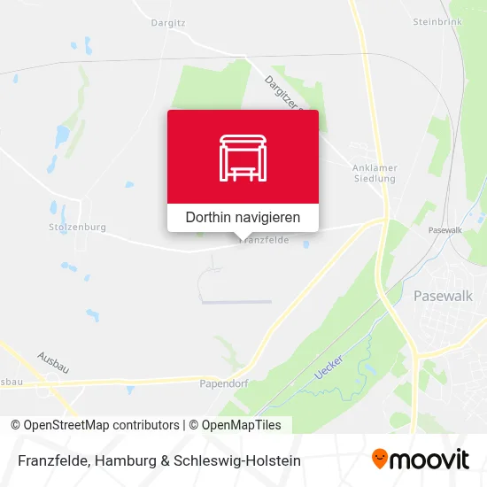Franzfelde Karte