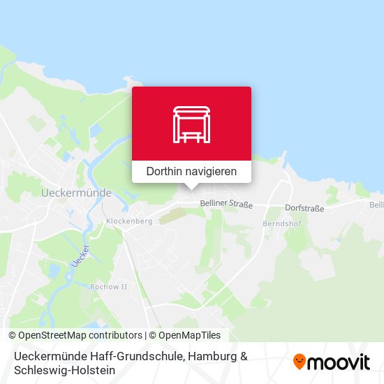 Ueckermünde Haff-Grundschule Karte
