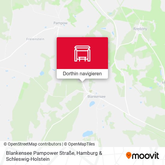 Blankensee Pampower Straße Karte