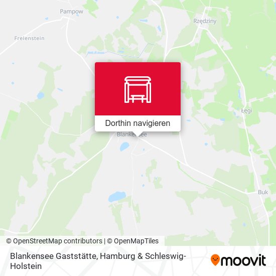 Blankensee Gaststätte Karte