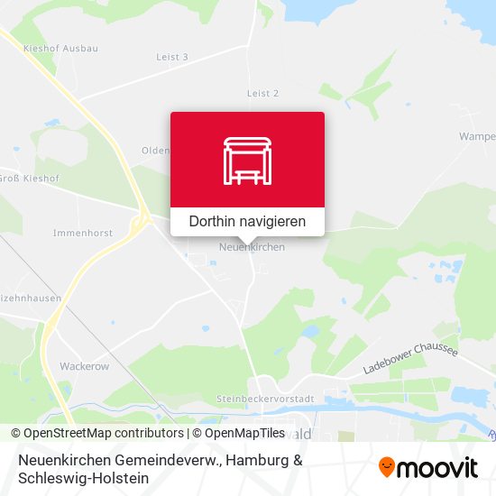 Neuenkirchen Gemeindeverw. Karte