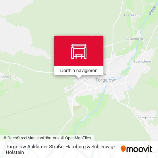 Torgelow Anklamer Straße Karte