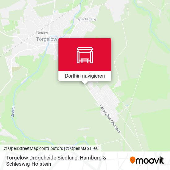 Torgelow Drögeheide Siedlung Karte