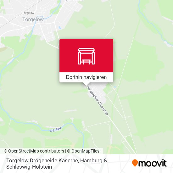 Torgelow Drögeheide Kaserne Karte