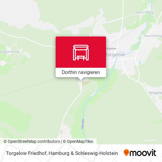 Torgelow Friedhof Karte