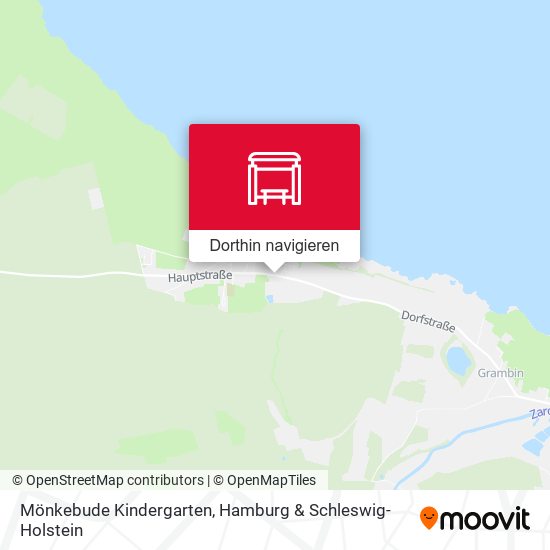 Mönkebude Kindergarten Karte