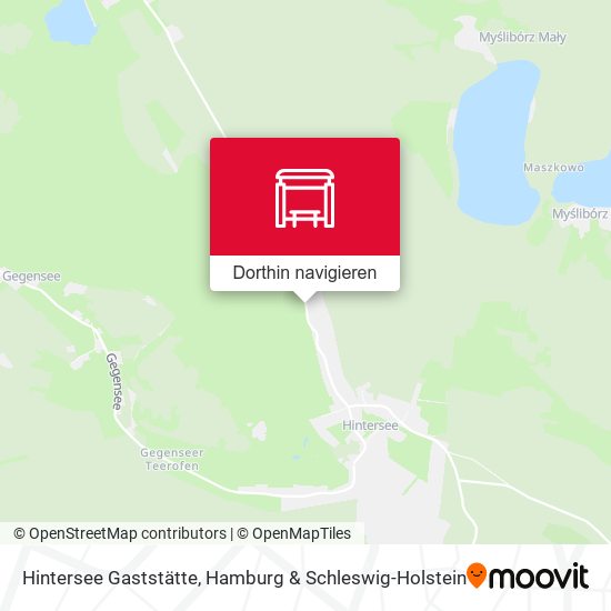 Hintersee Gaststätte Karte