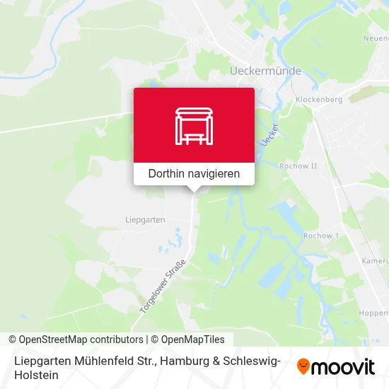 Liepgarten Mühlenfeld Str. Karte