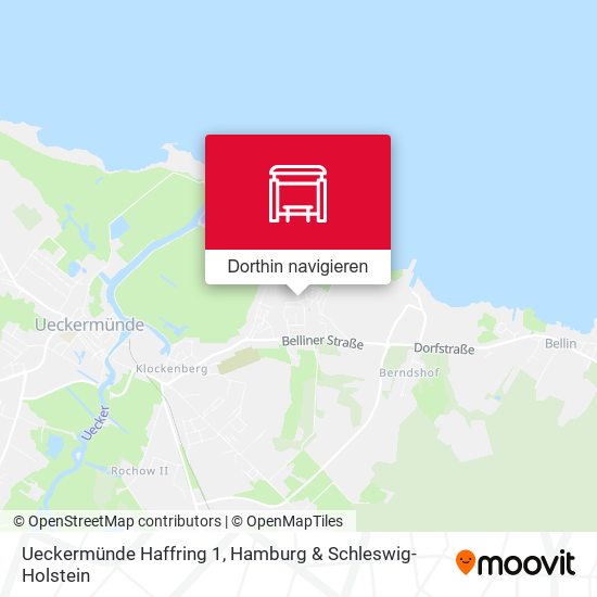 Ueckermünde Haffring 1 Karte