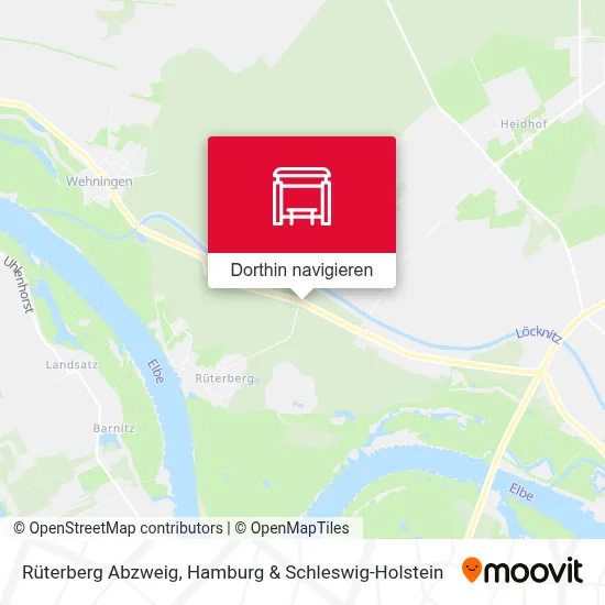 Rüterberg Abzweig Karte