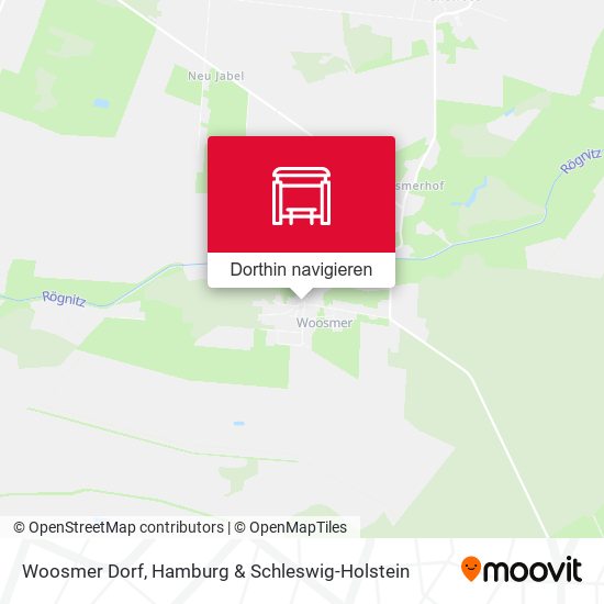 Woosmer Dorf Karte