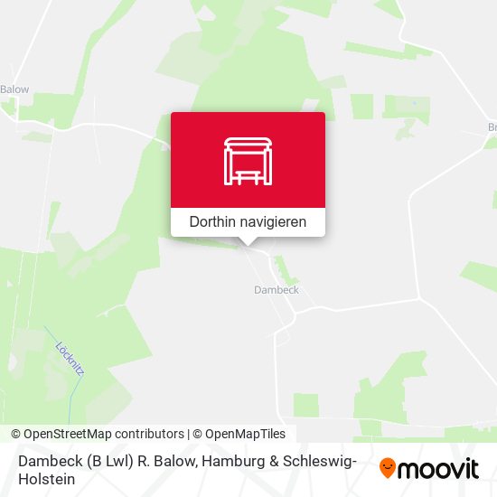 Dambeck (B Lwl) R. Balow Karte