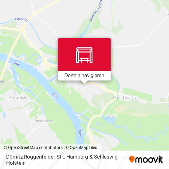 Dömitz Roggenfelder Str. Karte