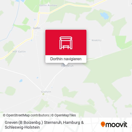 Greven (B Boizenbg.) Sternsruh Karte