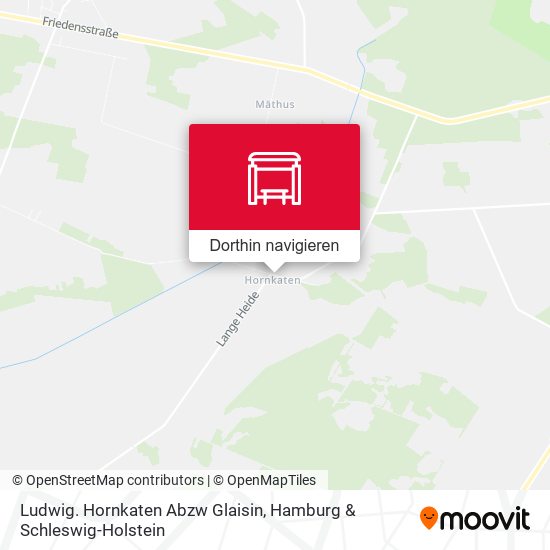 Ludwig. Hornkaten Abzw Glaisin Karte