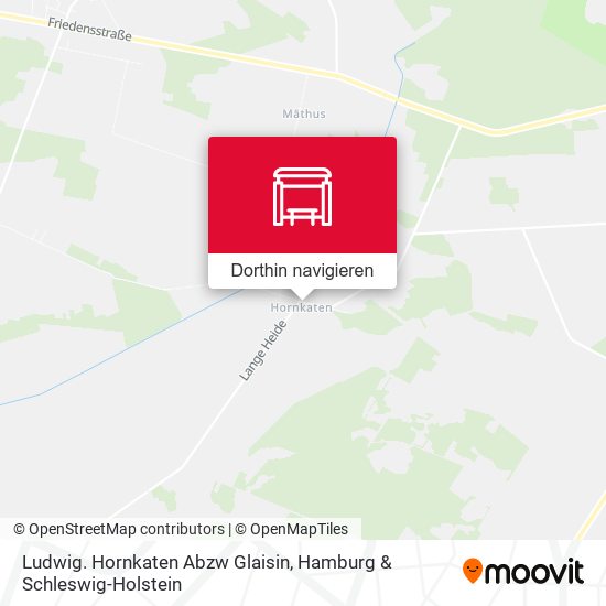 Ludwig. Hornkaten Abzw Glaisin Karte