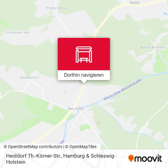 Heiddorf Th.-Körner-Str. Karte