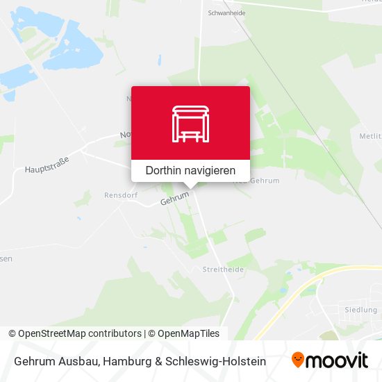 Gehrum Ausbau Karte