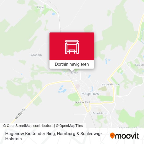 Hagenow Kießender Ring Karte