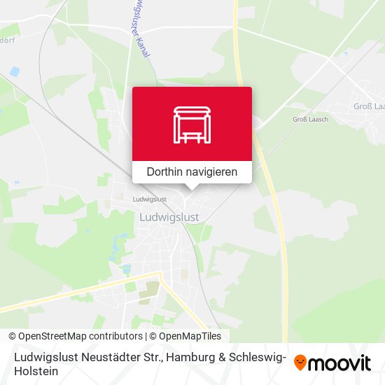 Ludwigslust Neustädter Str. Karte