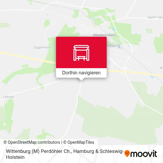 Wittenburg (M) Perdöhler Ch. Karte