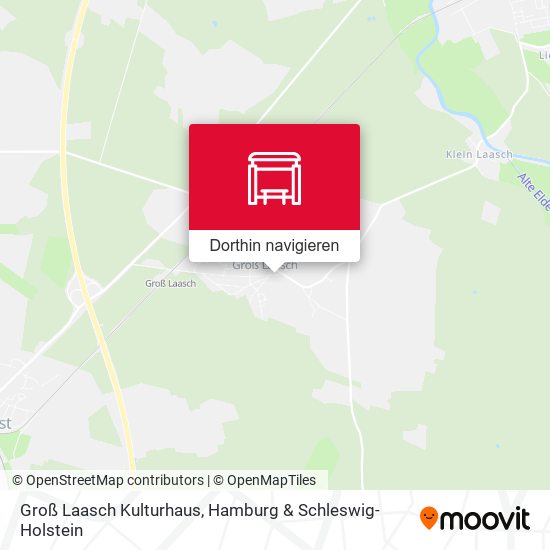Groß Laasch Kulturhaus Karte