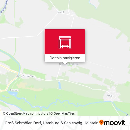 Groß Schmölen Dorf Karte