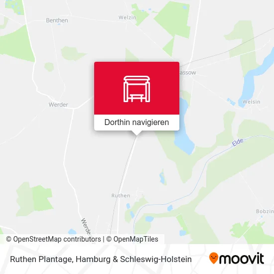 Ruthen Plantage Karte