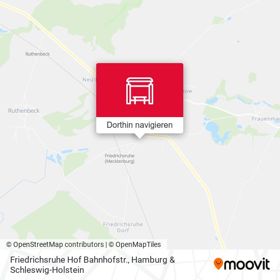 Friedrichsruhe Hof Bahnhofstr. Karte