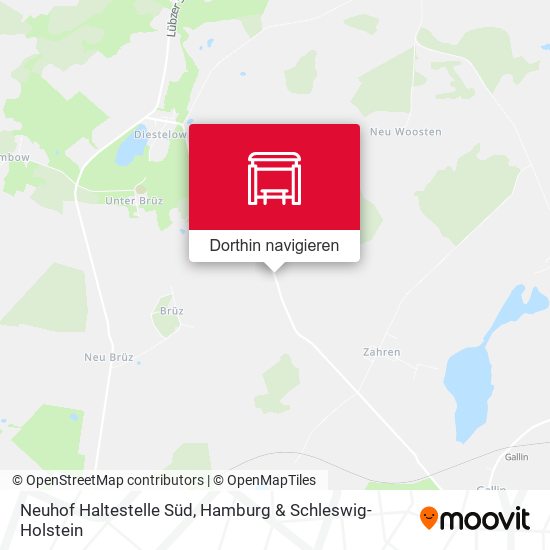 Neuhof Haltestelle Süd Karte