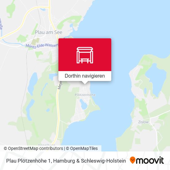 Plau Plötzenhöhe 1 Karte