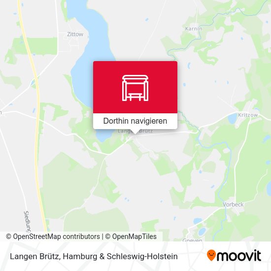 Langen Brütz Karte