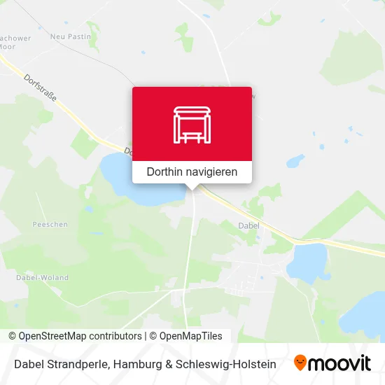 Dabel Strandperle Karte