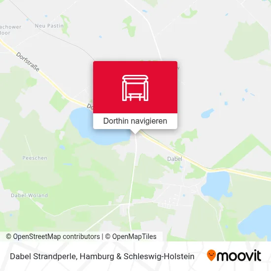 Dabel Strandperle Karte