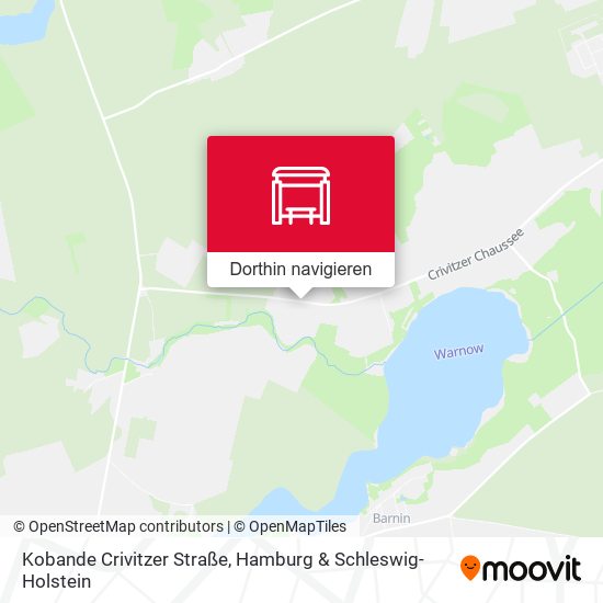 Kobande Crivitzer Straße Karte
