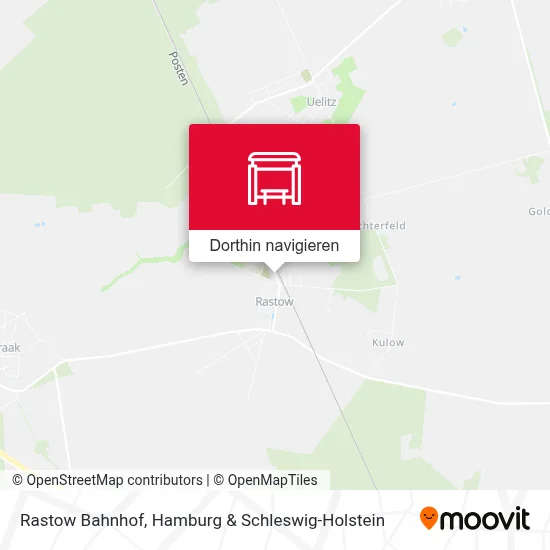 Rastow Bahnhof Karte