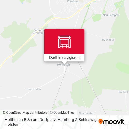 Holthusen B Sn am Dorfplatz Karte
