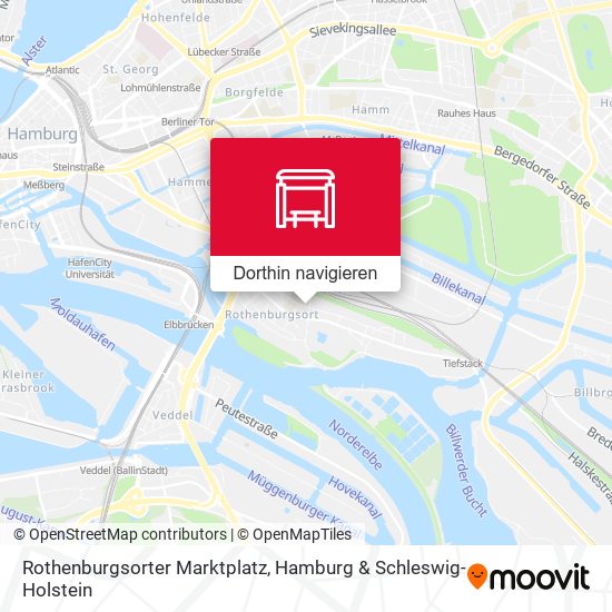 Rothenburgsorter Marktplatz Karte