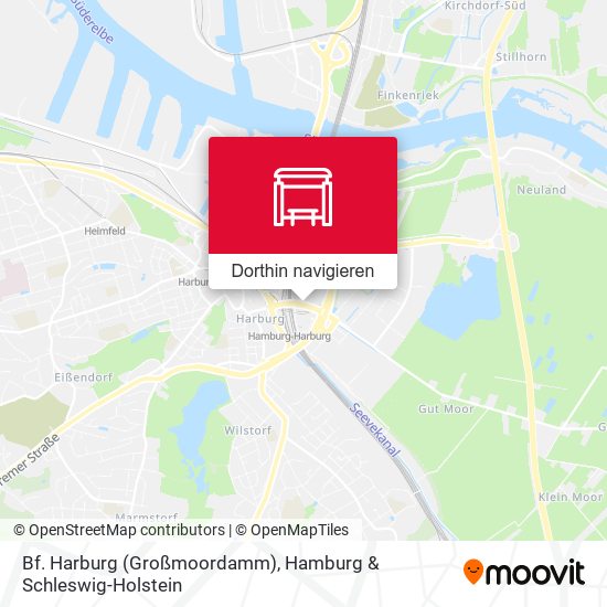 Bf. Harburg (Großmoordamm) Karte