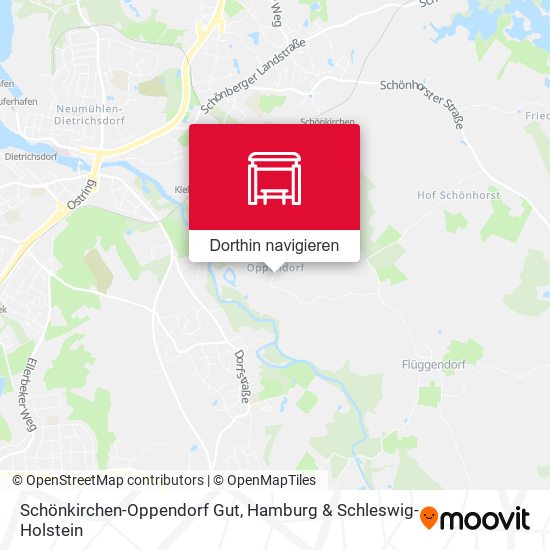 Schönkirchen-Oppendorf Gut Karte