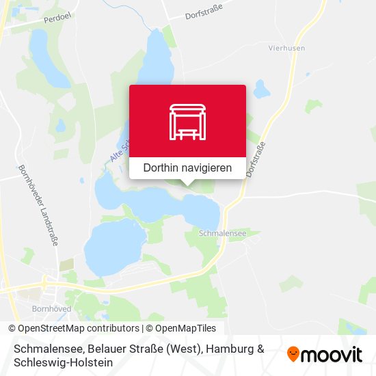 Schmalensee, Belauer Straße (West) Karte