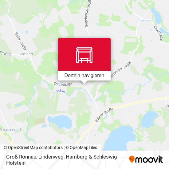 Groß Rönnau, Lindenweg Karte