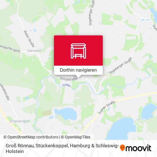 Groß Rönnau, Stückenkoppel Karte