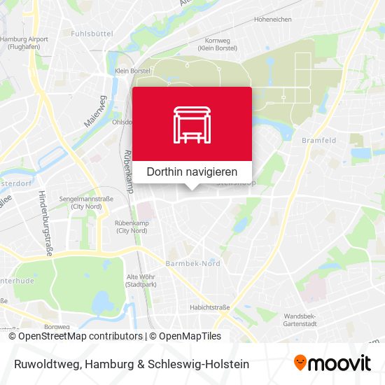 Ruwoldtweg Karte