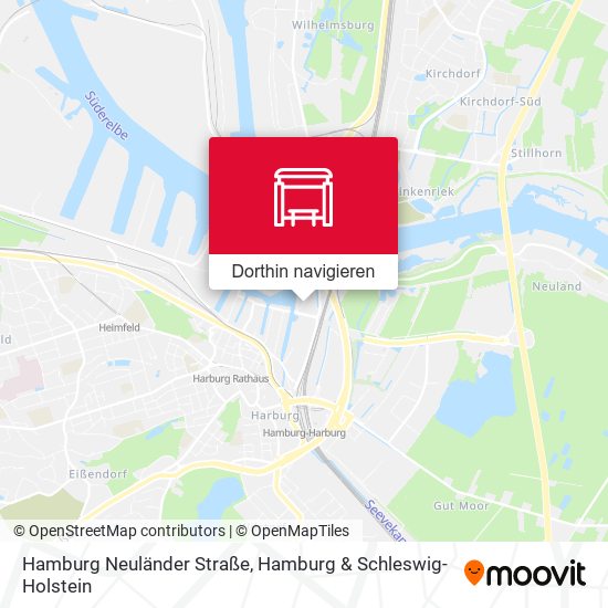 Hamburg Neuländer Straße Karte